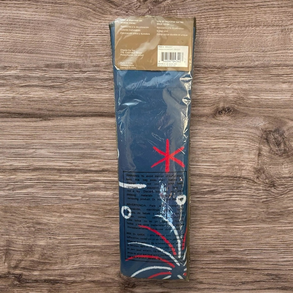 NIP Beautiful 4th of July/Patriotic 28” X 40” House/Porch Flag - Picture 3 of 3